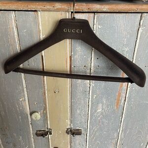 Gucci Black Velvet Hanger